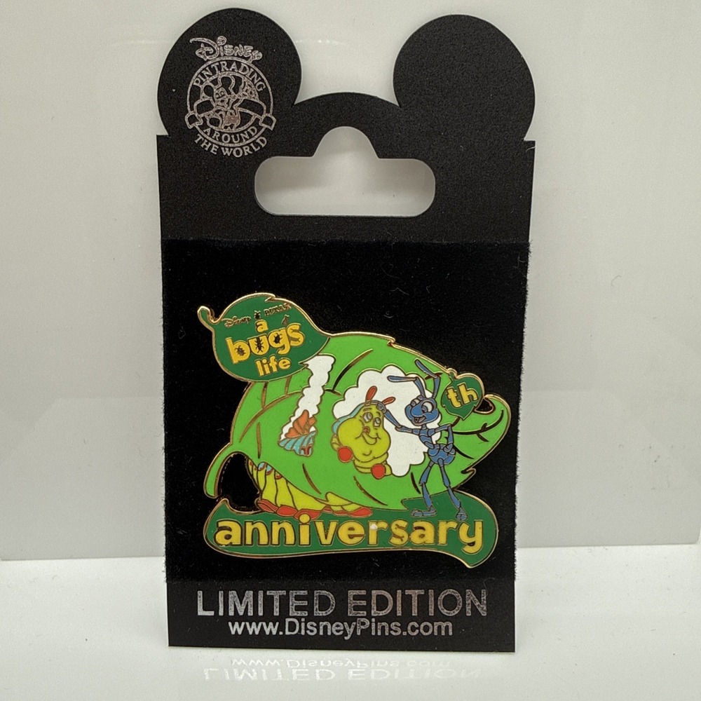 Disney "A Bugs Life" 10th Anniversary LE 1500 Pin Trading Around the World 2008